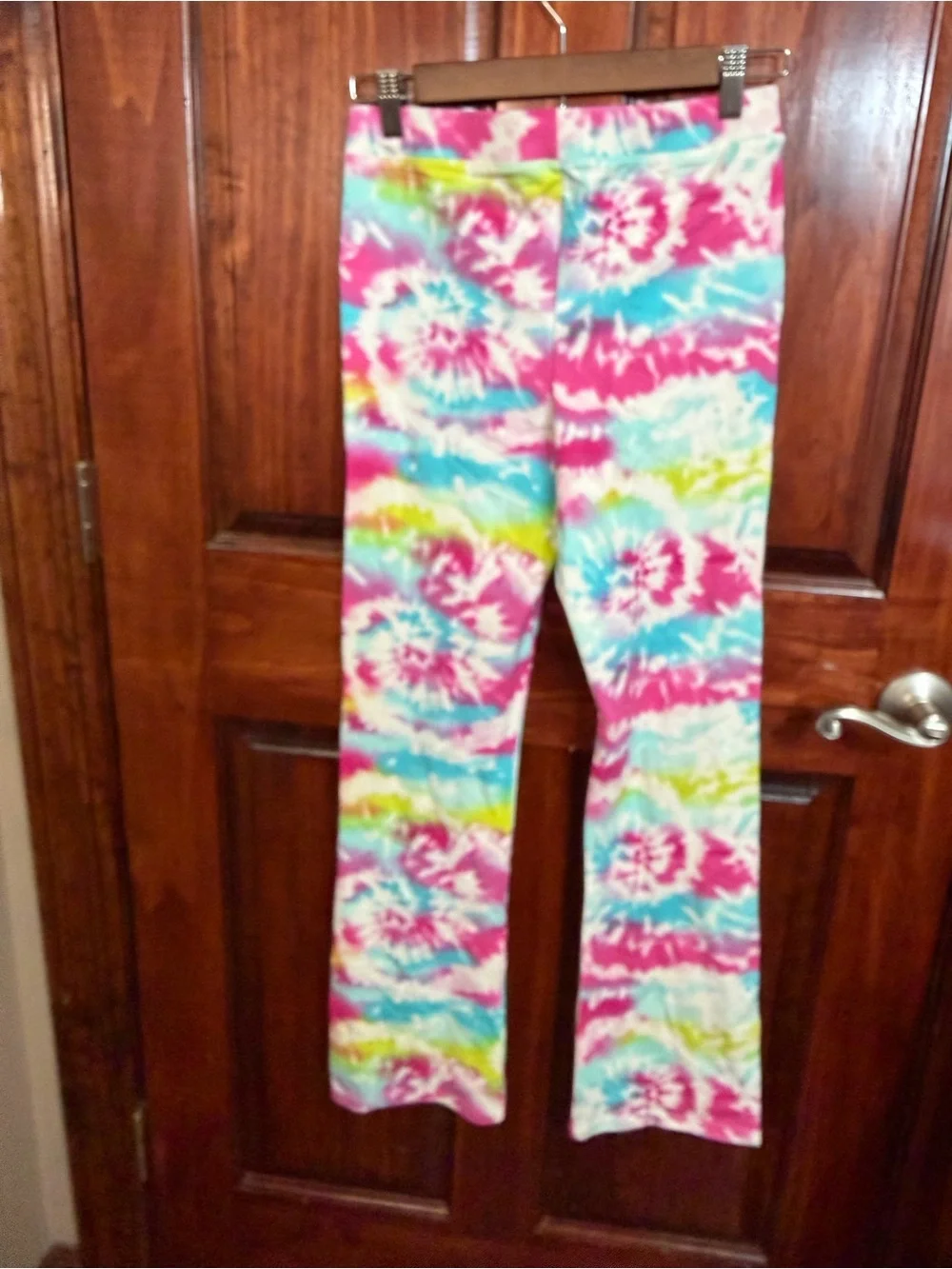 The Children's Place Pink Blue Yellow Tie-Dye Lounge Pants